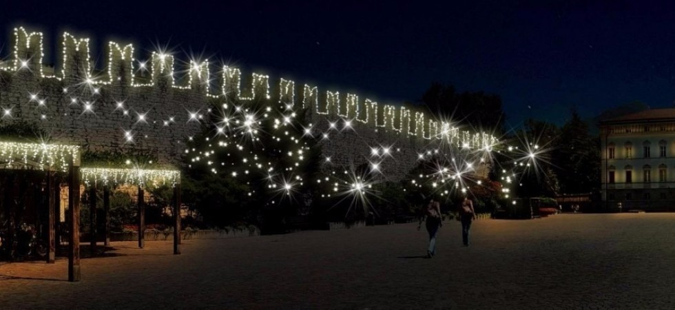 Trento si veste di nuove illuminazioni per Natale